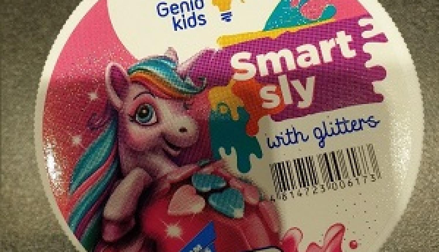 Atsaukums: bērnu rotaļlieta "Smart sly with glitters"